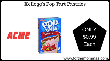 Kellogg's Pop Tart Pastries