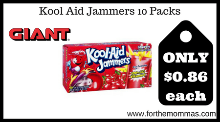 Kool Aid Jammers 10 Packs