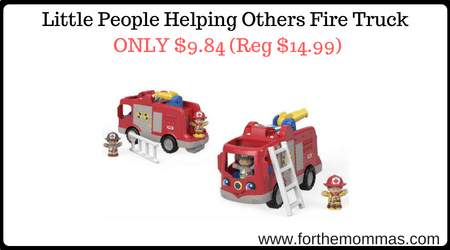 Little People Helping Others Fire Truck 