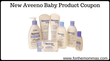 New Aveeno Baby Product Coupon