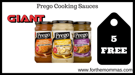 Prego Cooking Sauces 