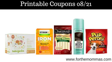 Printable Coupons Roundup 08/21: Save On Sargento, Summer's Eve, 1850 ...