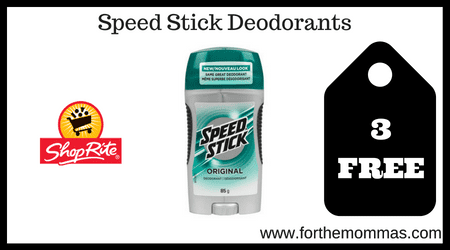 Speed Stick Deodorants