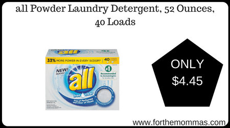 all Powder Laundry Detergent