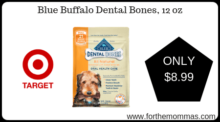 Blue Buffalo Dental Bones, 12 oz
