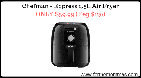 Chefman - Express 2.5L Air Fryer 