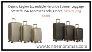 dejuno legion expandable hardside spinner