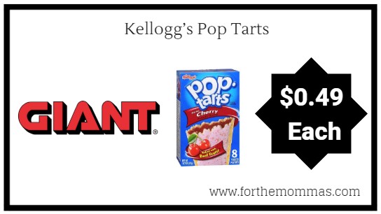 Giant: Kellogg’s Pop Tarts