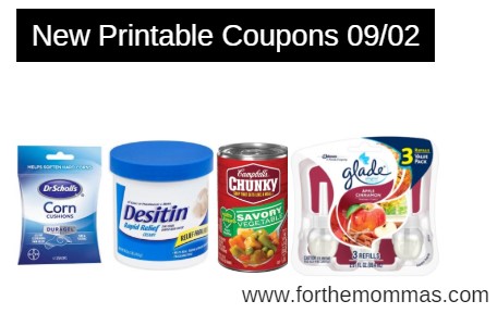 Newest Printable Coupons 09/02: Save On Jonhson's, Snickers, Kiwi, Dr. Scholl's & More