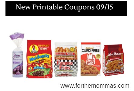 Newest Printable Coupons 09/15: Save On Arby's, Sun-Maid, Color Scents & More