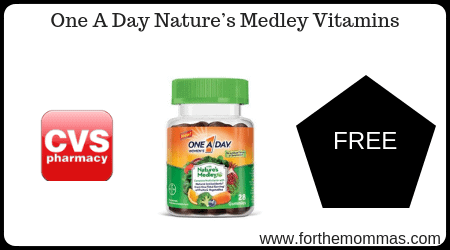 One A Day Nature’s Medley Vitamins