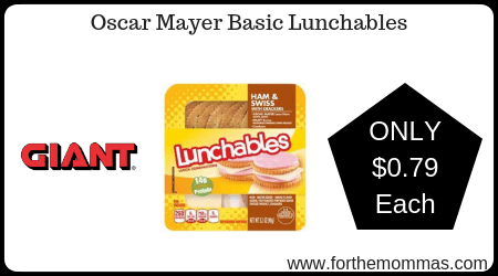 Oscar Mayer Basic Lunchables
