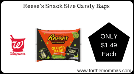 Reese’s Snack Size Candy Bags 