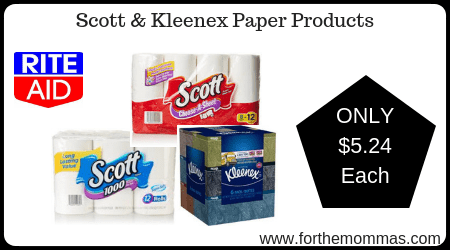 Scott & Kleenex Paper Products