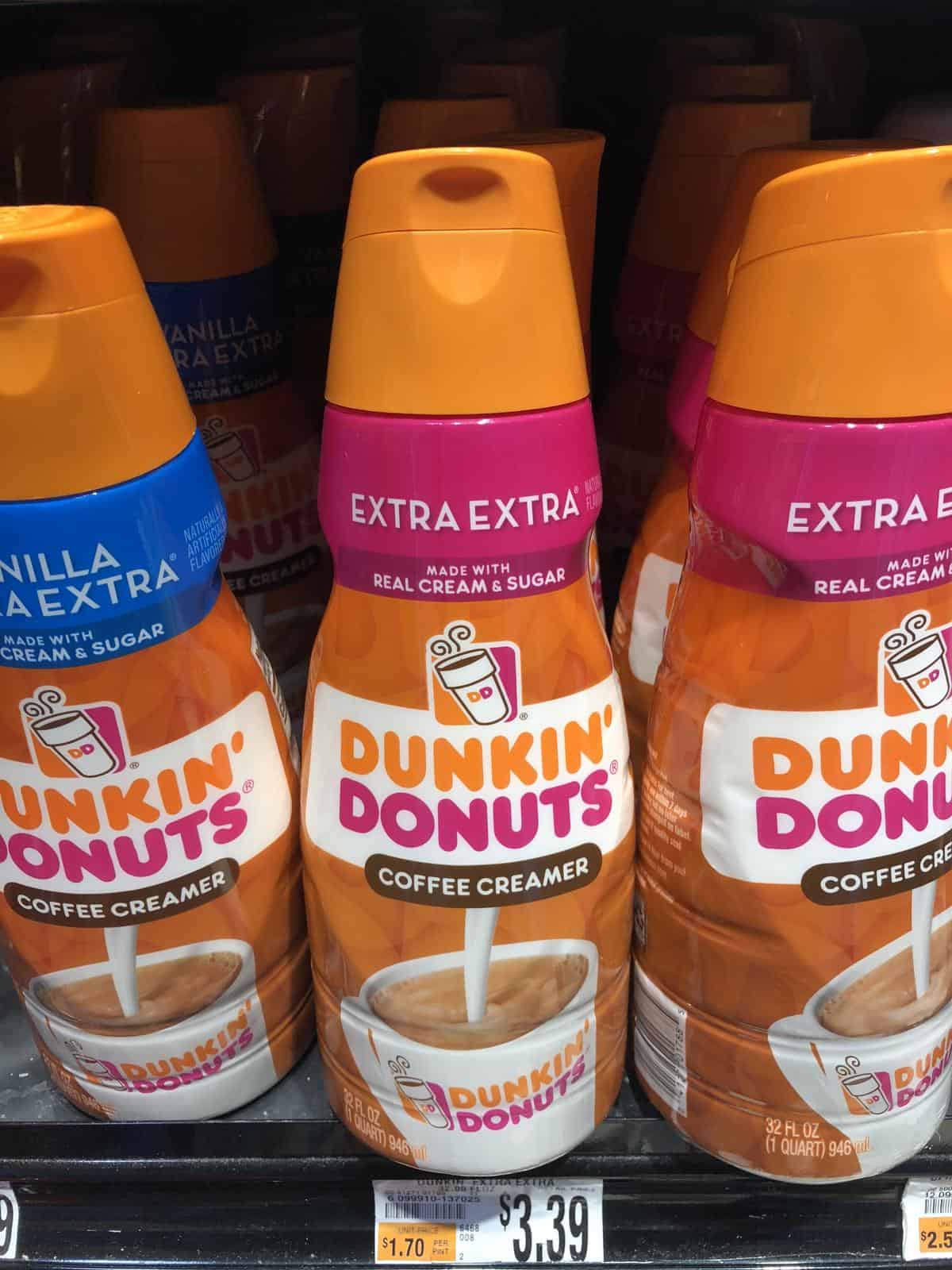 Giant: Dunkin Donuts Creamer JUST $1.39 Each Starting 11/2!