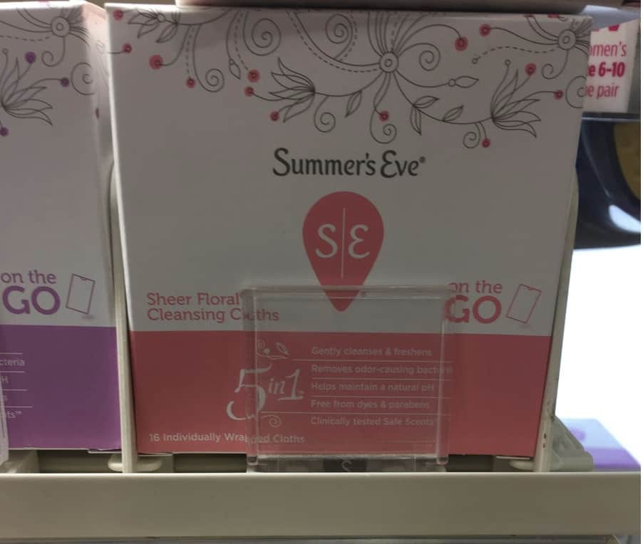 Summer’s Eve Cleansing Cloths 
