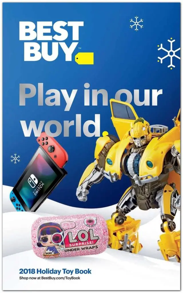 Best Buy Toy Book 2018