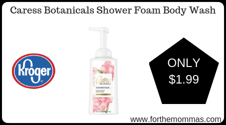 Caress Botanicals Shower Foam Body Wash