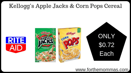 Kellogg’s Apple Jacks & Corn Pops Cereal