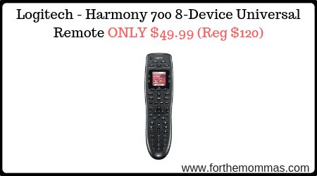 Logitech - Harmony 700 8-Device Universal Remote 