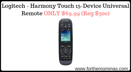 logitech harmony touch 15 device universal remote