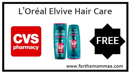 CVS: Free L’Oréal Elvive Hair Care Starting 3/8