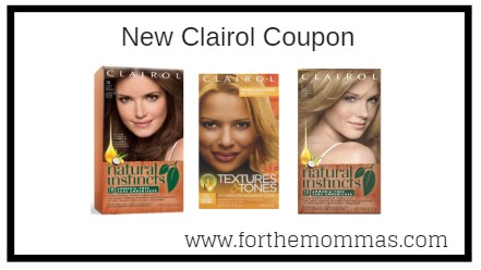New Clairol Coupons Worth $7.00