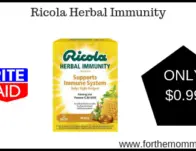 Ricola Herbal Immunity