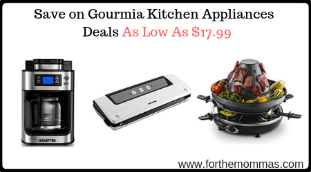 Save on Gourmia Kitchen Appliances 