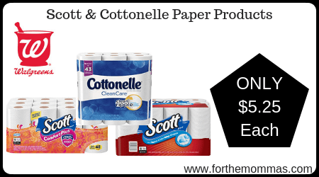 Scott & Cottonelle Paper Products
