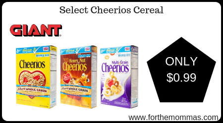 Select Cheerios Cereal