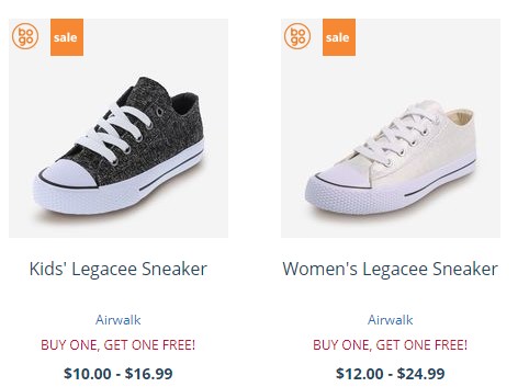 FREE Airwalk Shoes \u003d as Low as $5 Each