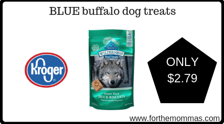 BLUE buffalo dog treats