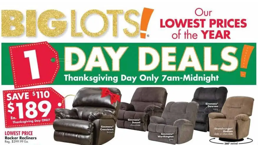 Big Lots Black Friday Ad 2018