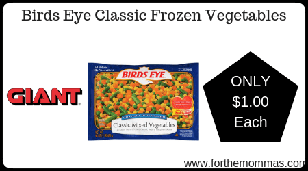 Birds Eye Classic Frozen Vegetables