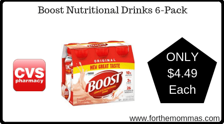 Boost Nutritional Drinks 6-Pack