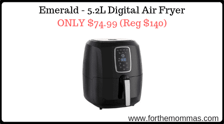 Emerald - 5.2L Digital Air Fryer 