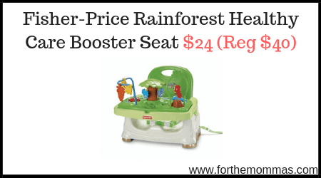 Fisher-Price Rainforest Healthy Care Booster Seat 