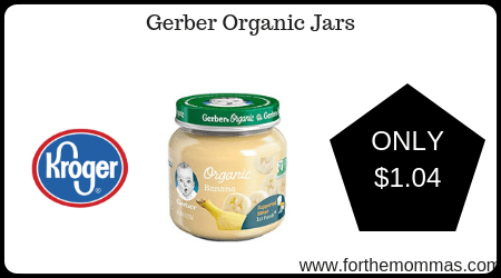 Gerber Organic Jars