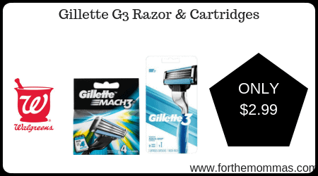 Gillette G3 Razor & Cartridges