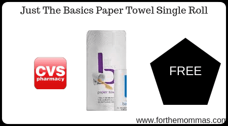 Just The Basics Paper Towel Single Roll