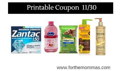 Printable Coupon Roundup 11/30: Conserve Upon Zantac, Pantene, Arm graphic relating to Zantac Printable Coupon known as Printable Coupon Roundup 11/30: Help save Upon Zantac, Pantene, Arm