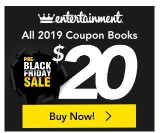 Image result for entertainment book pre-black friday 2019