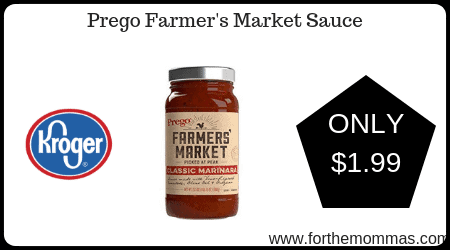 Prego Farmer's Market Sauce