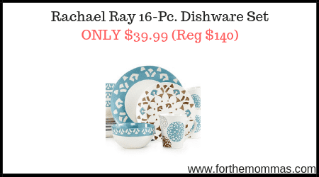 Rachael Ray 16-Pc. Dishware Set 