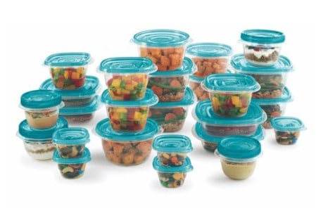 Rubbermaid 50 Pc Food Storage Takealong Teal $6.98 (Reg $30)