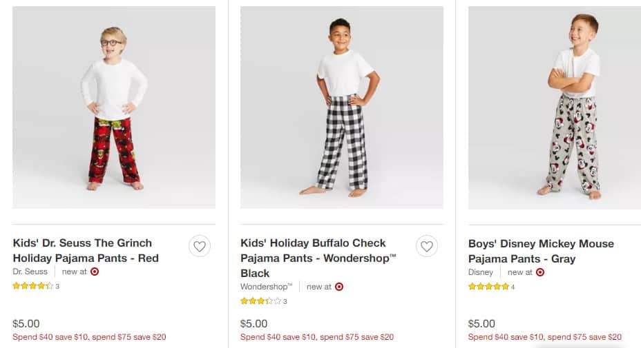 Target Doorbuster Deal 5 00 Kid S Pajamas Hot Ftm