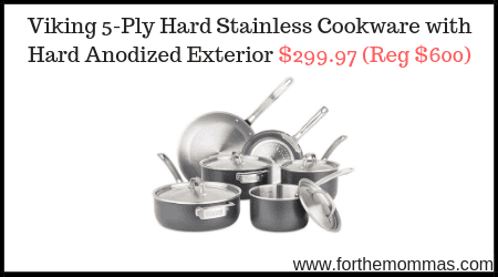 Viking 5-Ply Hard Stainless Cookware 