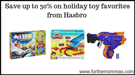 holiday toy favorites from Hasbro 