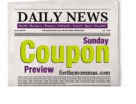 2019 sunday coupon schedule